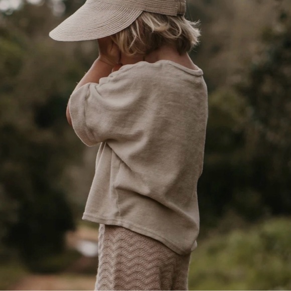 The Simple Folk oversized terry top. - Picture 2 of 5